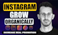 promote and manage to grow your instagram page organically