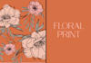 illustrate unique botanical patterns for wallpapers