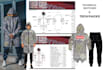 create fashion tech packs, technical sketches