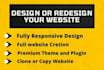 redesign website clone website copy website
