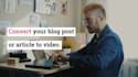 convert article to video in 24 hrs