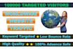 drive keyword targeted website traffic, worldwide visitors