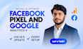 fix or setup facebook pixel google analytics 4 ecommerce conversion API tracking
