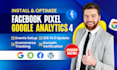 fix or setup facebook pixel google analytics 4 ecommerce conversion API tracking
