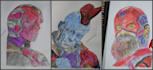 draw comic , video games and  movie characters