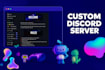 set up your custom discord server