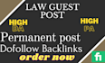 publish dofollow law guest post seo legal website contextual backlinks high da