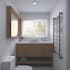 design bathroom model in 3d rendering