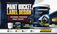 design premium paint bucket, adhesive tube, industrial packaging usa, eu brands
