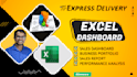 make dynamic dashboard, pivot tables and charts in excel