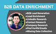 do data enrichment, b2b lead generation, and email leads