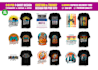 do custom graphic t shirt design for pod business