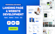 develop modern website landing page figma webflow framer wix