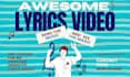 create an awesome animated lyrics video