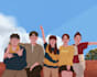 draw cute potrait, wedding, or family potrait in my  style