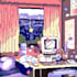 create lofi aesthetic pixel art animation