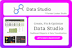 create google data studio, looker studio dashboard report