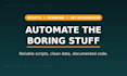 create automation scripts, web scrapers and API integrations
