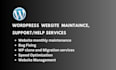 a website manager, website maintenance, website management