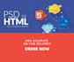 convert PSD,figma to html5 css3 bootstrap 4