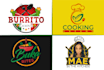 design restaurant, food and bakery logo
