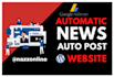 create auto blog or automated news website