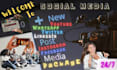 create universal social media graphics design package