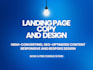 design your landing page and write SEO copy