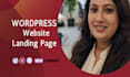 design wordpress elementor landing page with elementor pro