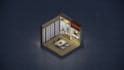 create and render 3d isometric room