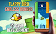 create a flappy bird style endless game