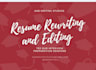 edit and revamp your existing resume