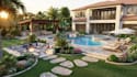 design your garden, pool, backyard landscape, deck and patio