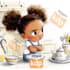 do children story book illustration, children story book illustration
