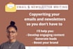 write copy for your emails and newsletters