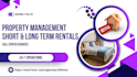 provide property management services for short and long term rentals
