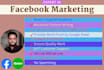 promote any business by effective facebook marketing in USA