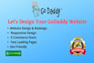 design a responsive godaddy landing page with godaddy builder or wordpress