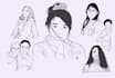 draw sketch lineart from your photo, 1 day delivery