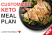 make customized keto meal plan