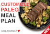 make customized paleo meal plan