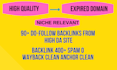 find niche relevant high quality expired domain