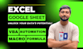 be your custom excel spreadsheet and google sheets expert