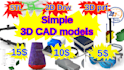 do 3d cad modeling product design 3d printing stl