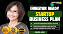 write pro business plan for startup, pitch deck proposal, business plan writer