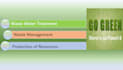 write about waste water treatment and waste management