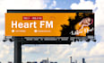 design print ready billboard, signage, yard sign, sign board
