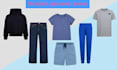 do ghost mannequin, neck joint, symmetric, clothing editing