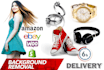 do background removal of 150 images 6 hrs express delivery