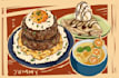 create best quality food and beverage illustrations